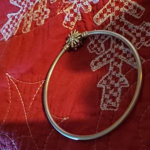 PANDORA STAR BURST BANGLE BRACLET, 8,Sterling Silver